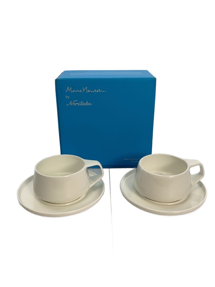 【中古】Noritake◆カップ&ソーサー/4点セット/MARC NEWSON【キッチン用品】...