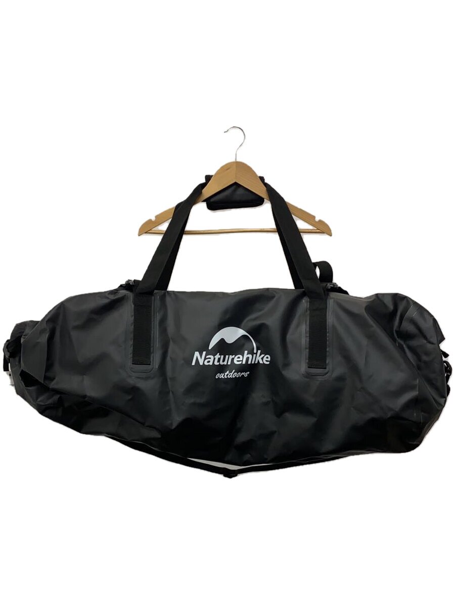 Boston Bags - 【中古】Naturehike◆ボストンバッグ/ナイロン/BLK/無地【バッグ】
