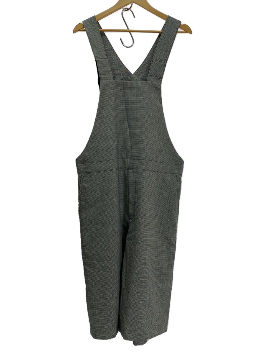 【中古】COMME des GARCONS HOMME PLUS◆22SS/AD2021/オールインワン/M/ウール/GRY/千鳥格子/PI-P0221【レディースウェア】