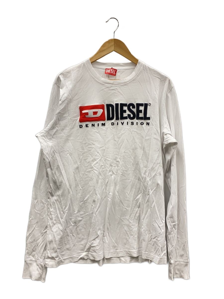 【ブランド】DIESEL 【ブランドカナ】［イリョウ／フクショク］ディーゼル 【型番】 【程度】B 【サイズ】XL 【メインカラー】ホワイト 【素材・生地】コットン 【キーワード】　　　/ 2026/08/17 セカンドストリート中間店【3832】【中古】DIESEL◆長袖Tシャツ/XL/コットン ブランド DIESEL 型番 カラー ホワイト 柄 素材・生地 コットン>色・素材について サイズ XL>サイズ表示について 実寸（cm） 【Tシャツ】 肩幅：49 / 身幅：58 / 着丈：74 / 袖丈：75.5 【その他】 その他サイズ：/ 商品は　セカンドストリート中間店の店頭にて販売しております。商品に関するお問合わせは、お電話(TEL:093-243-5505)にて、問合わせ番号：2338325976105をお伝えください。 配送方法やお支払い方法に関するお問い合わせは、サポートセンターまでご連絡をお願いします。 ※お電話の対応は営業時間内のみとなります。お問い合わせフォームでお問い合わせの際はご注文番号をご記入下さい