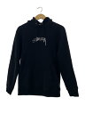 【中古】STUSSY◆パーカー/S/コットン