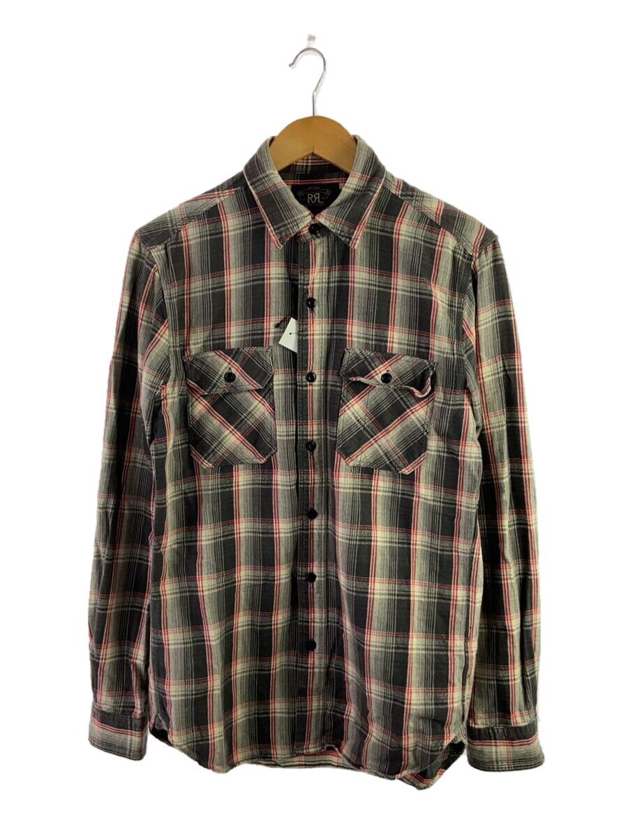 【中古】RRL◆ネルシャツ/S/コットン/マルチカラー/チェック【メンズウェア】