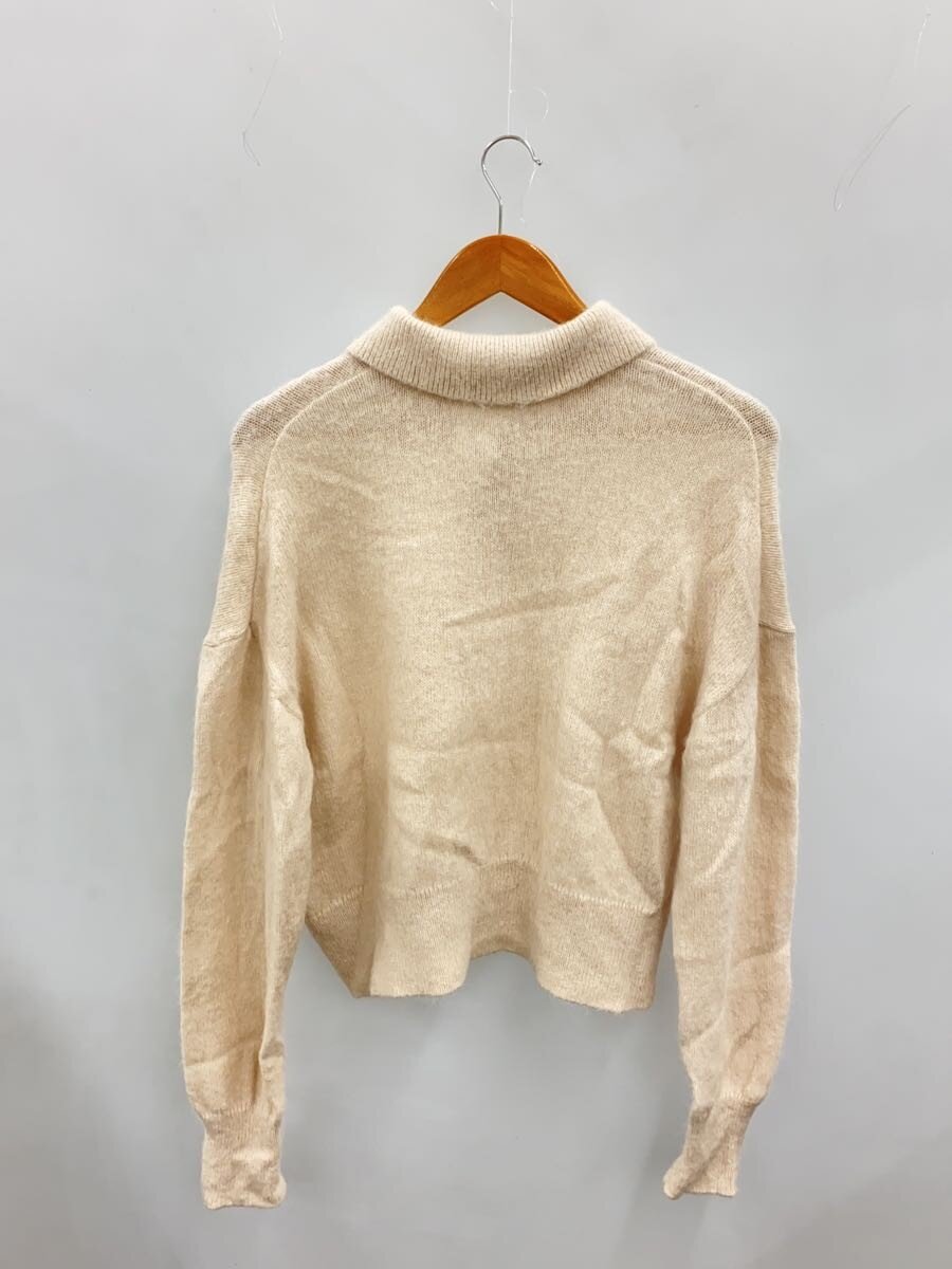 【中古】Mila Owen◆ビジュー釦クロップドポロニットプルオーバー/ニット・セーター/one/クリーム【レディースウェア】 jumblestore-38736144 2nd STREET 楽天市場店 サンプル画像2