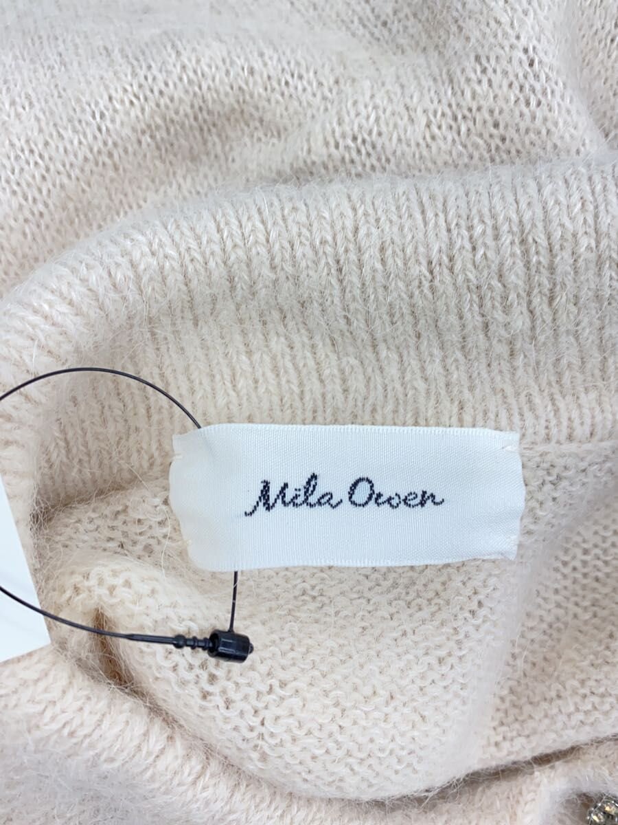 【中古】Mila Owen◆ビジュー釦クロップドポロニットプルオーバー/ニット・セーター/one/クリーム【レディースウェア】 jumblestore-38736144 2nd STREET 楽天市場店 サンプル画像3