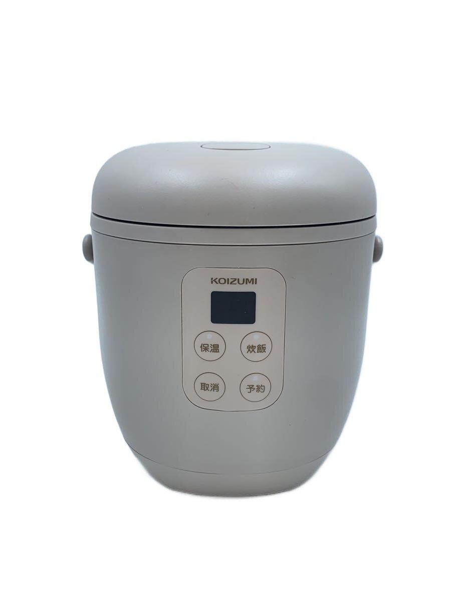 【中古】KOIZUMI◆炊飯器 ライスクッカーミニ KSC-1513/C [ベージュ]【家電・ビジュアル・オーディオ】