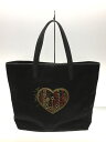 【中古】LOEWE◆トートバッグ/--/BLK/無地【バッグ】