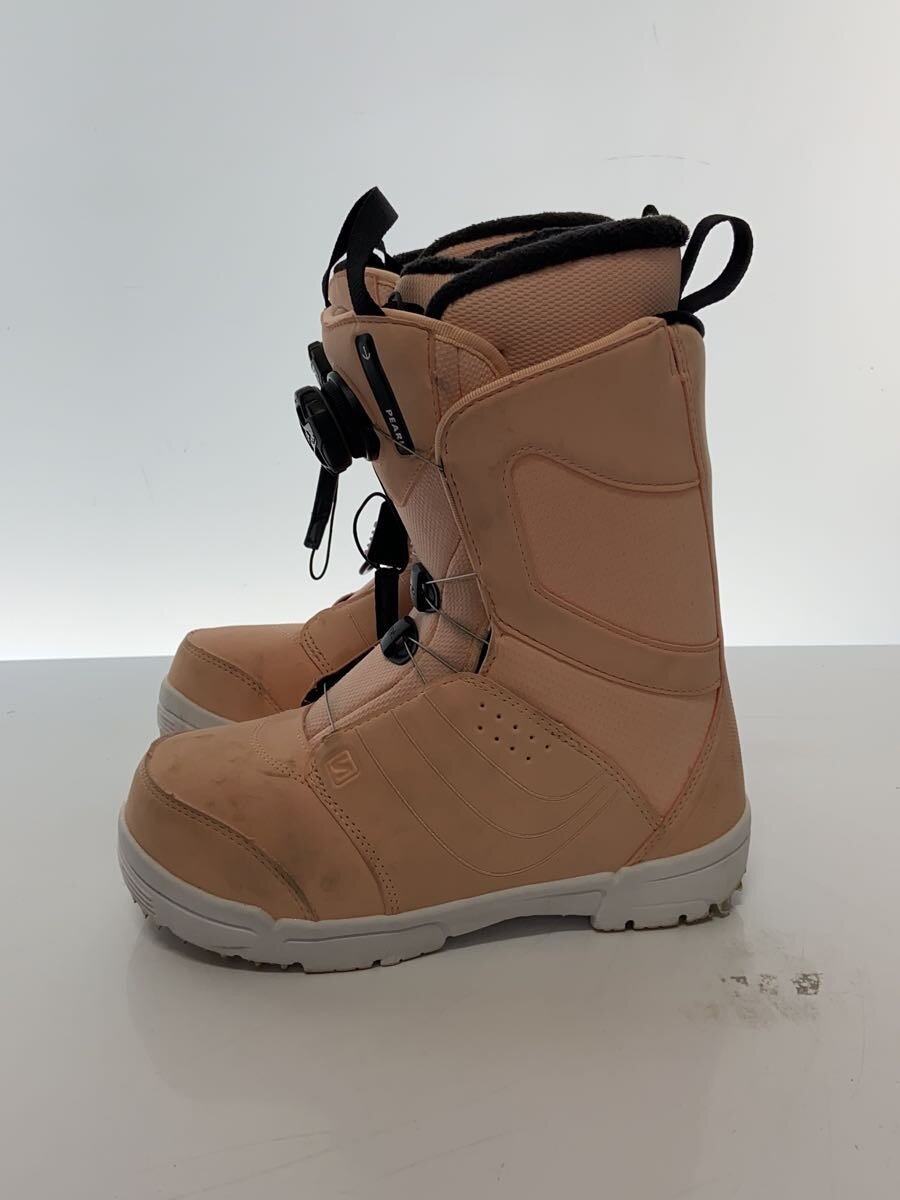【中古】salomon◆スキーブーツ/23cm/PNK/--/412121/PEARL BOA//【スポーツ】