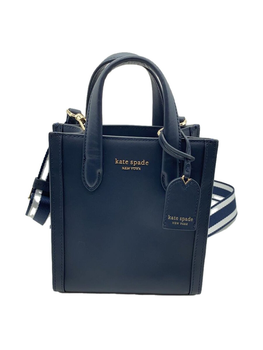 KATE SPADE - 【中古】kate spade new york◆ショルダーバッグ/レザー/NVY/K7767【バッグ】