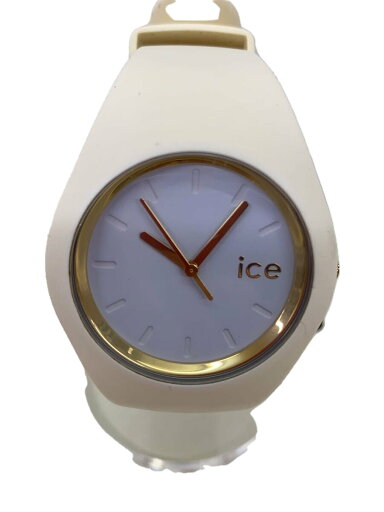 【中古】ice watch◆クォーツ腕時計/アナログ/--/WHT/WHT【服飾雑貨他】 【中古】ice watch◆クォーツ腕時計/アナログ/--/WHT/WHT【服飾雑貨他】