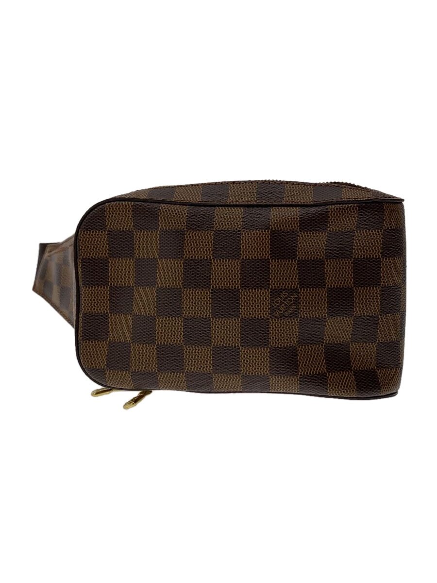 LOUIS VUITTON - 【中古】LOUIS VUITTON◆ジェロニモス_ダミエ・エベヌ_BRW/PVC/BRW【バッグ】