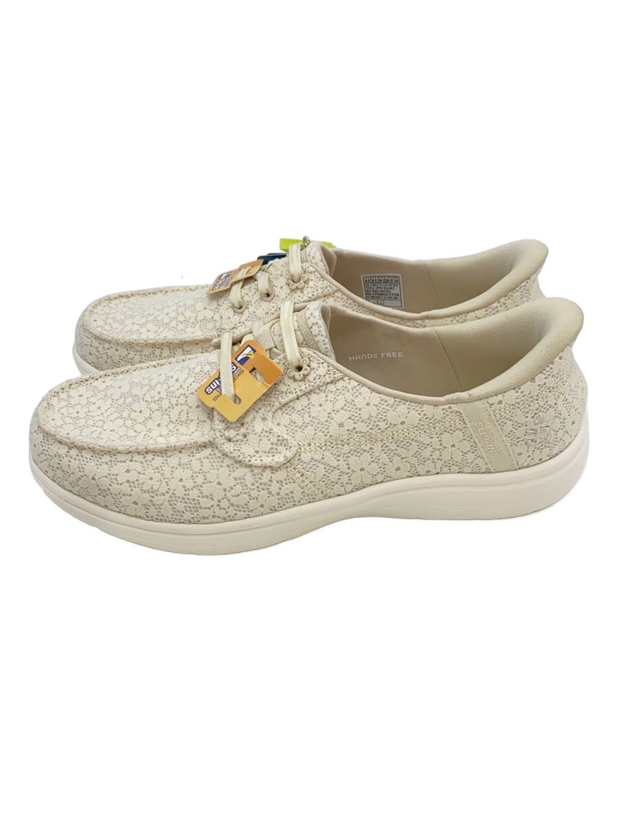 【中古】SKECHERS◆ローカットスニーカー/26.5cm/WHT/138376【シューズ】