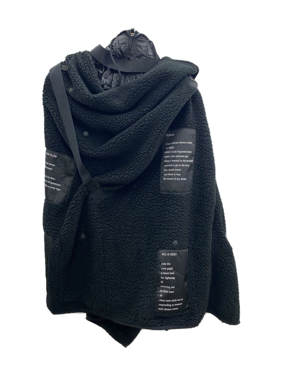 【中古】TAKAHIROMIYASHITA TheSoloist.◆blanket jacket/ジャケット/--/ポリエステル/BLK/sj0030AW19/19AW//【メンズウェア】