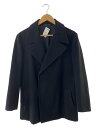 【中古】YOHJIYAMAMOTO+NOIR◆コート/2/ウール/BLK/NV-J10-108【レディースウェア】