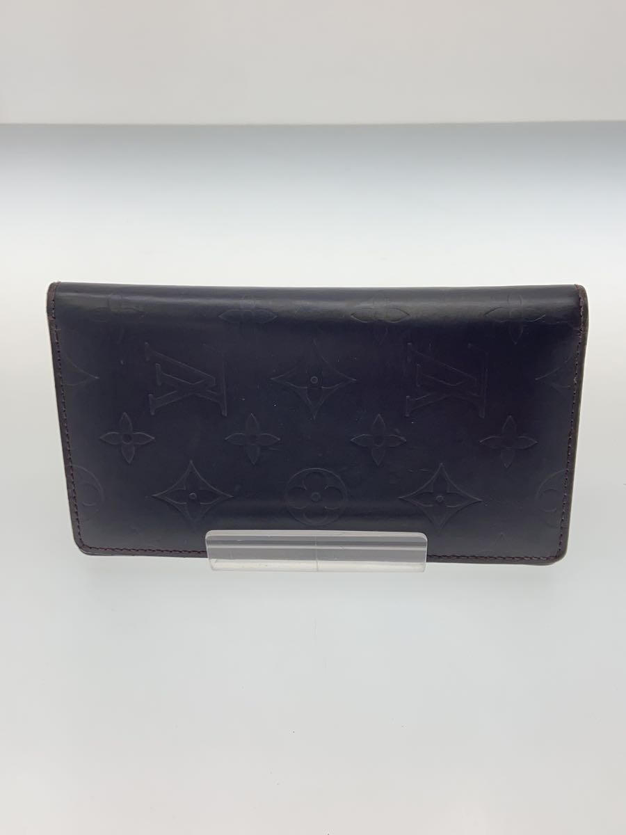 【中古】LOUIS VUITTON◆長財布/--/BLK/総柄/メンズ/札入れ【服飾雑貨他】