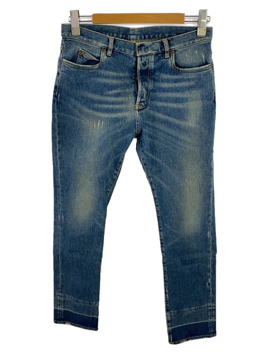 【中古】Maison Margiela◆10GARMENT DYED SLIM JEAN/ボトム/30/デニム/IDG/無地/S50LA0098【メンズウェア】