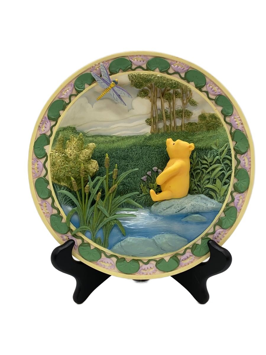 【中古】Disney◆インテリア雑貨/ClassicPooh/ReliefPlate【インテリア小物・日用雑貨】