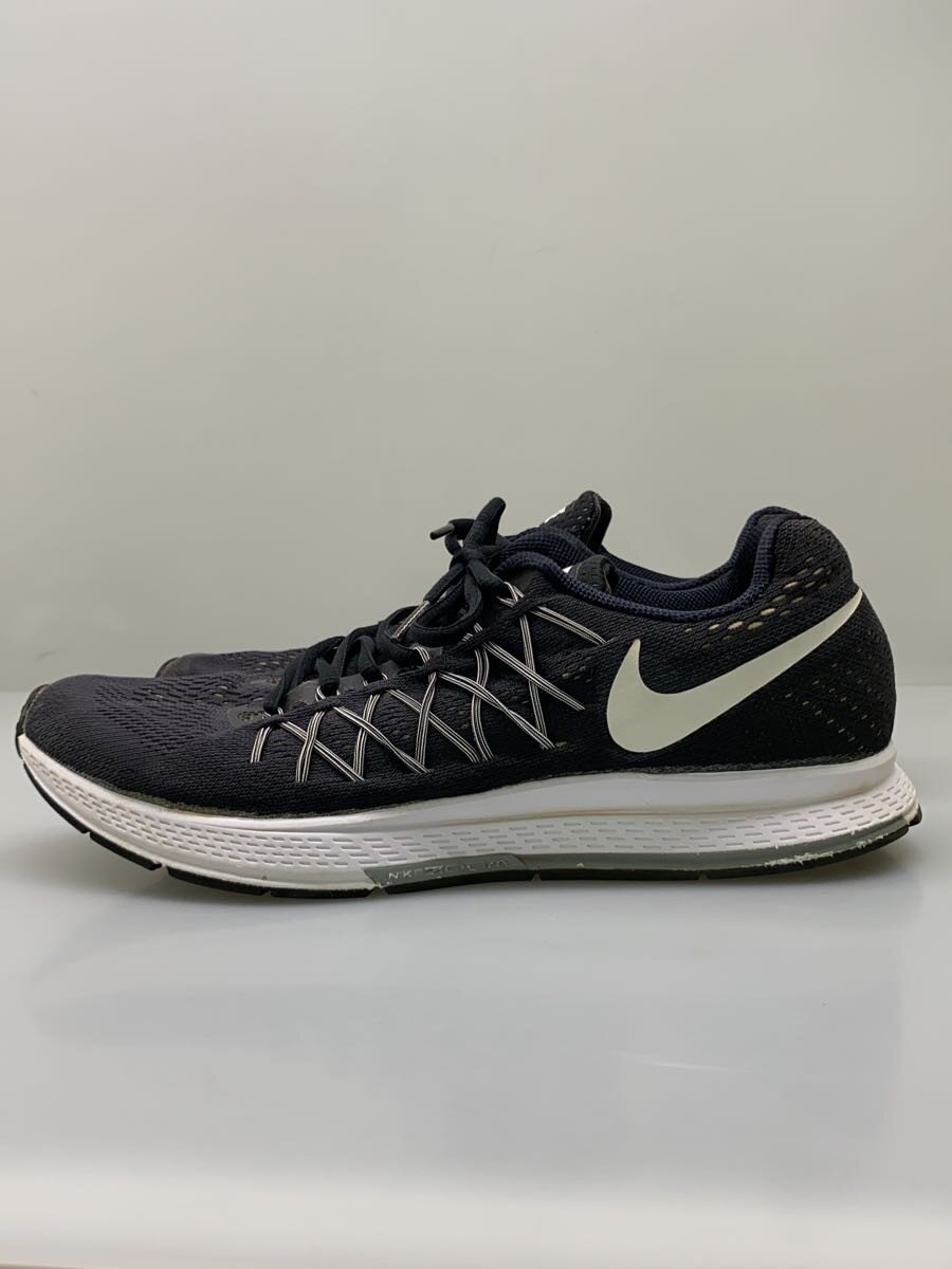 【中古】NIKE◆AIR ZOOM PEGASUS 32/エアズームペガサス/ブラック/749340-001/28.5cm/BLK【シューズ】