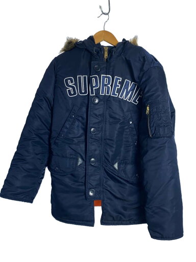 【中古】Supreme◆ジャケット/M/ナイロン/NVY//【メンズウェア】 【中古】Supreme◆ジャケット/M/ナイロン/NVY//【メンズウェア】