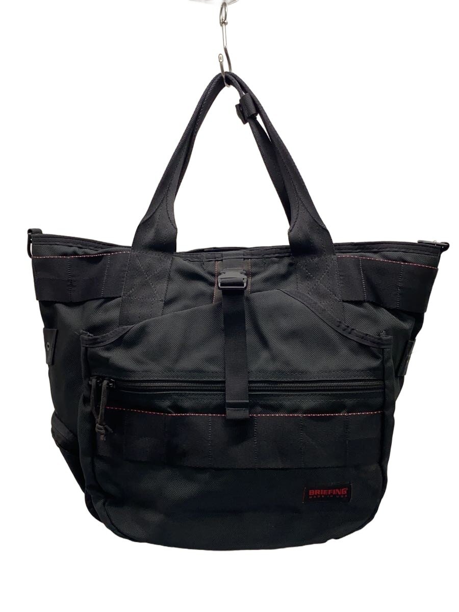 BRIEFING - 【中古】BRIEFING◆CLOUD GYM WIRE/ストラップ欠損ショルダーバッグ/BLK/無地//【バッグ】