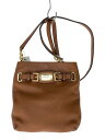 【中古】MICHAEL KORS◆ショルダーバッグ/レザー/BRW/無地/B-1308【バッグ】(4)