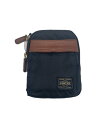 【中古】PORTER◆ポーチ/BLK/無地【バッグ】