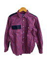 【中古】JUNYA WATANABE COMME des GARCONS MAN◆長袖シャツ/XS/コットン/ギンガムCK/WA-B026【メンズウェア】(4)