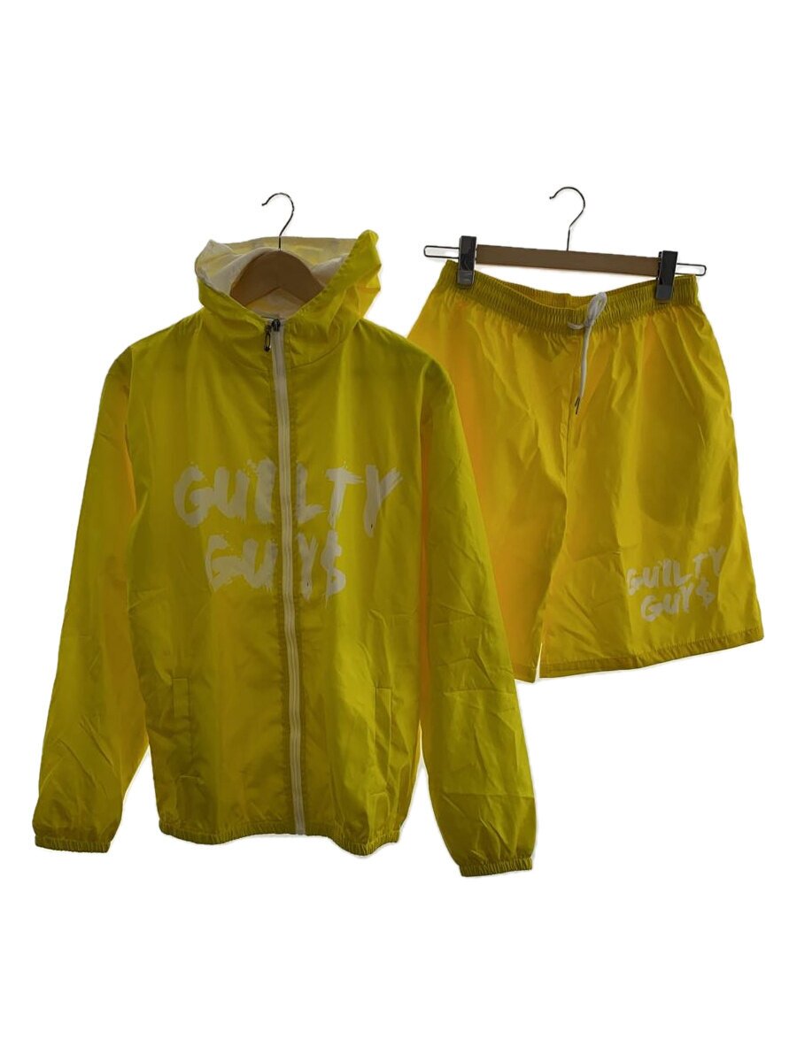Rakuten - 【中古】GUILTY GUYS◆セットアップ/L/ナイロン/YLW【メンズウェア】