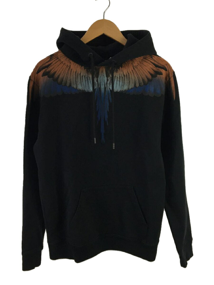 MARCELO BURLON COUNTY OF MILAN◆パーカー/S/コットン/BLK/CMBB007R19630018