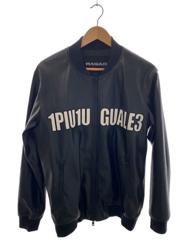 【中古】1piu1uguale3◆ブルゾン/5/フェイクレザー/BLK/RONE182【メンズウェア】 【中古】1piu1uguale3◆ブルゾン/5/フェイクレザー/BLK/RONE182【メンズウェア】