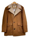 Woolrich◆コート/40/ウール/CML/無地