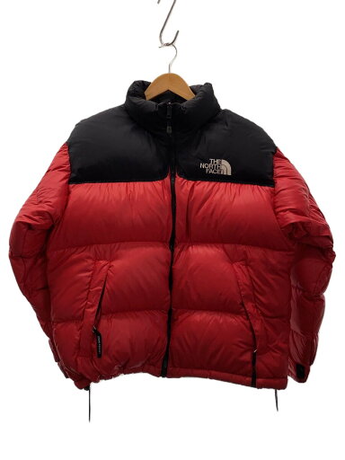 【中古】THE NORTH FACE◆ヌプシ/ダウンジャケット/L/ナイロン/RED/(株)royal/切替/袖汚れ、ダメージ有【メンズウェア】 【中古】THE NORTH FACE◆ヌプシ/ダウンジャケット/L/ナイロン/RED/(株)royal/切替/袖汚れ、ダメージ有【メンズウェア】
