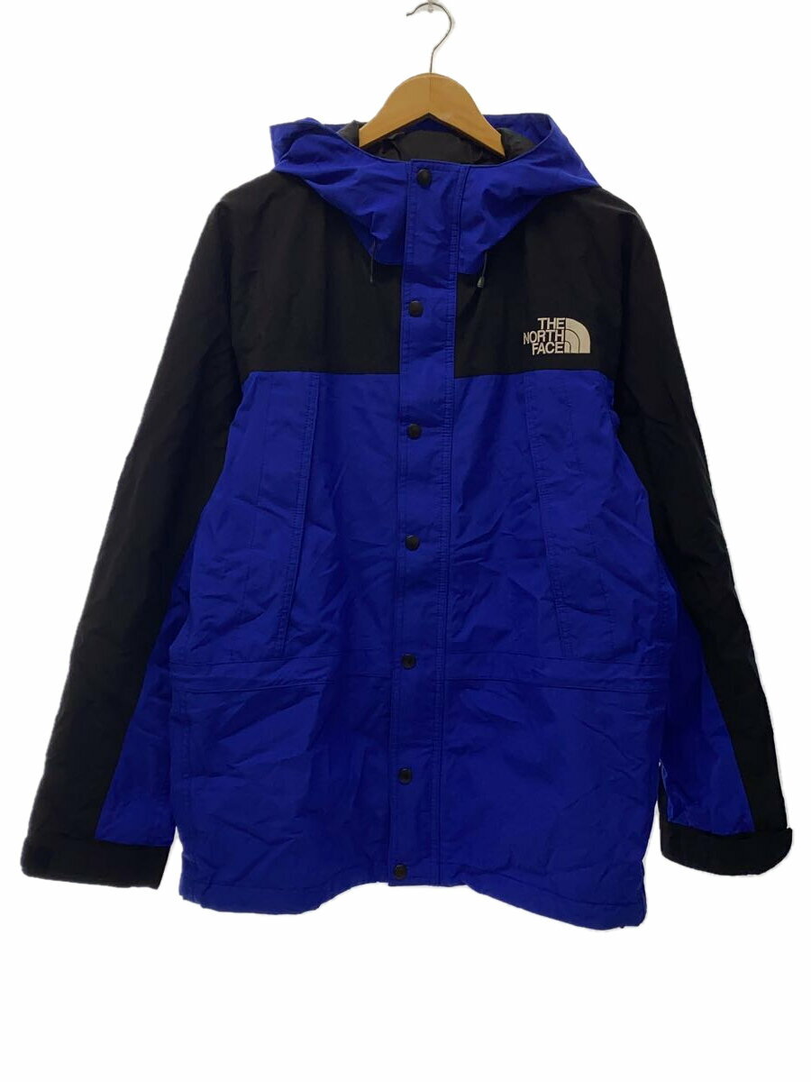 【中古】THE NORTH FACE◆マウンテンパーカ/M/BLU/無地/NP11834/Mountain Light Jacket【メンズウェア】