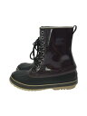 【中古】SOREL◆ブーツ/26cm/PUP/エナメル/NL1559-207【シューズ】