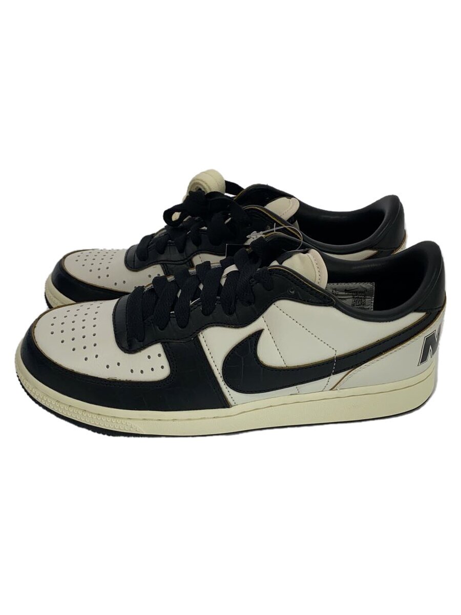 NIKE◆TERMINATOR LOW PRM/ローカットスニーカー/26.5cm/WHT/レザー/FQ8127-030