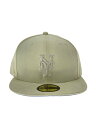【中古】NEW ERA◆new york mets/ニューヨークメッツ/キャップ/7 3/8/コットン/CRM/メンズ【服飾雑貨他】(4)