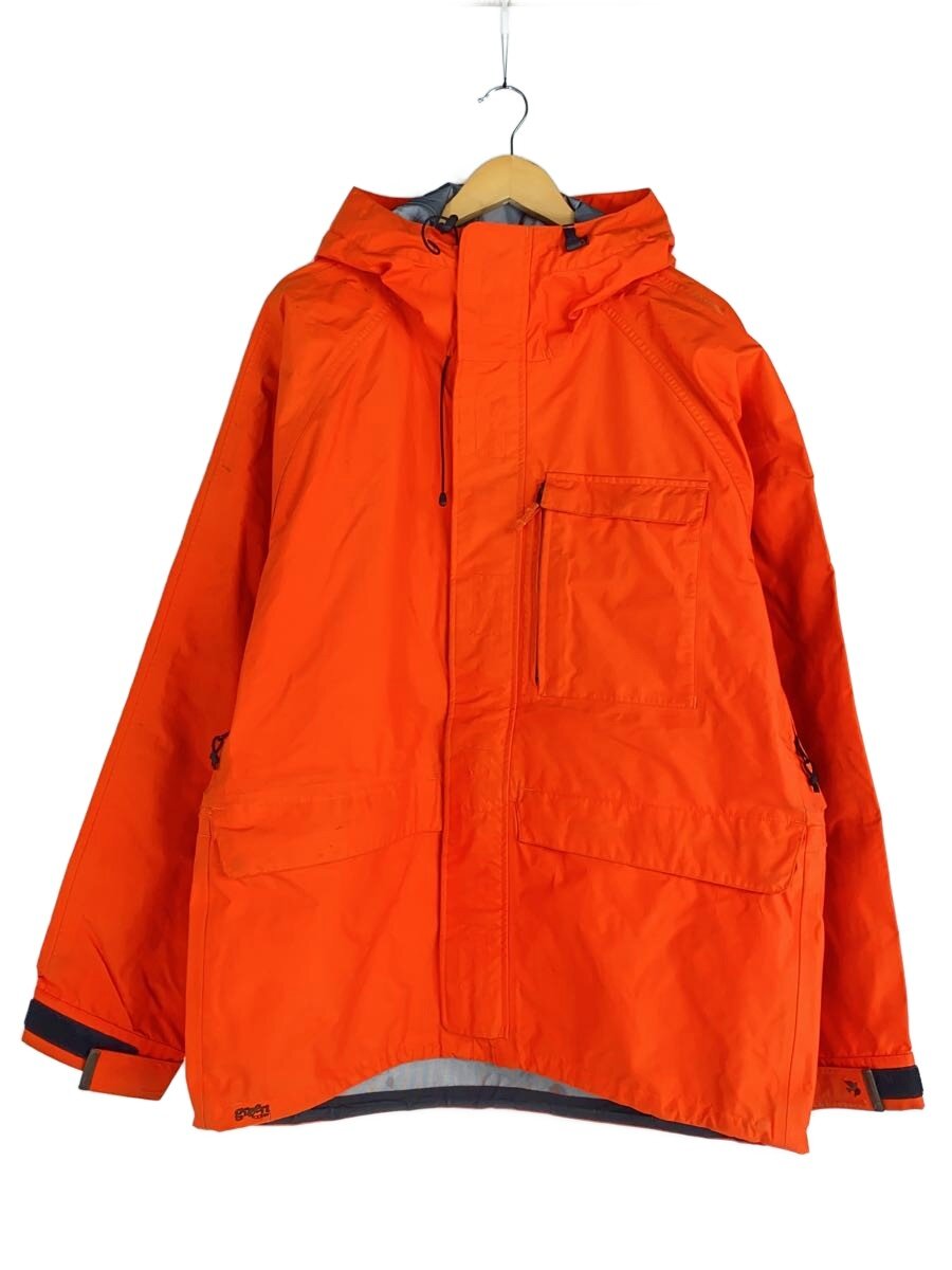 【中古】GREENCLOTHING◆PEACE JACKET/汚れ有/ウェアー/XL/オレンジ【スポーツ】