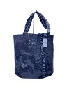 【中古】WIND AND SEA◆トートバッグ/ナイロン/BLK【バッグ】