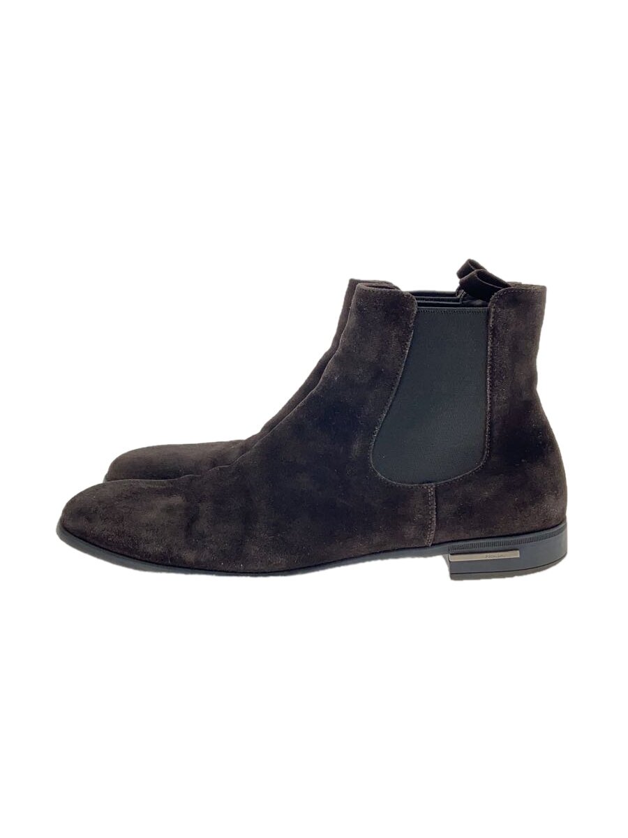 Saidogoa - 【中古】PRADA◆サイドゴアブーツ/UK5/BRW【シューズ】