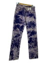 【中古】Levi’s◆90S/USA製/タイダイ染め/ストレートパンツ/30/コットン【メンズウェア】(4)