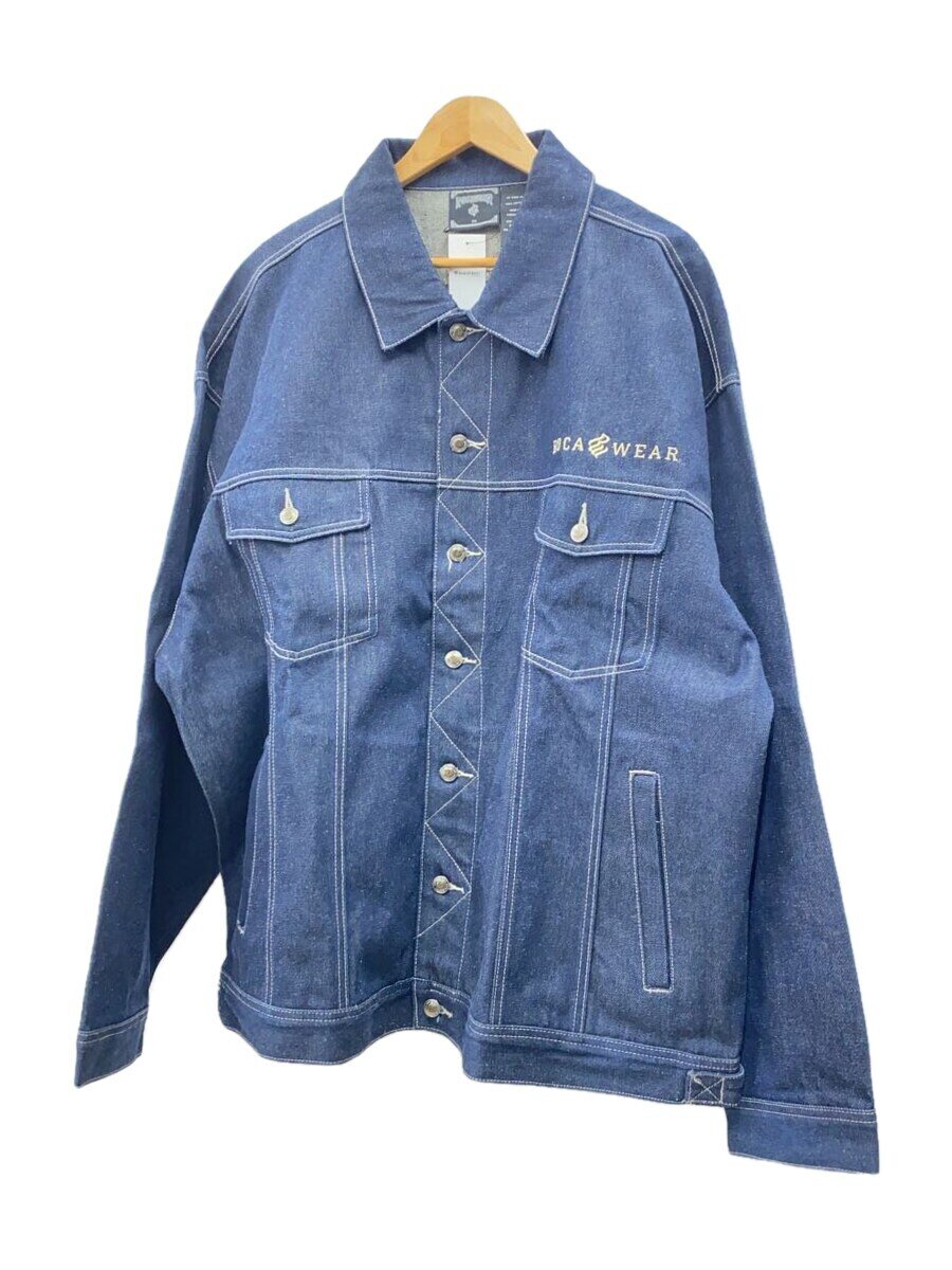 【中古】ROCAWEAR◆カバーオール/3L/デニム/IDG【メンズウェア】