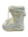 【中古】RIDE◆スノーボードブーツ/24.5cm/--/WHT//【スポーツ】