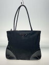 【中古】PRADA◆トートバッグ/ナイロン/BLK/無地/テスート ナイロントート/黒/MADE IN ITALY/イタリア製【バッグ】(4)