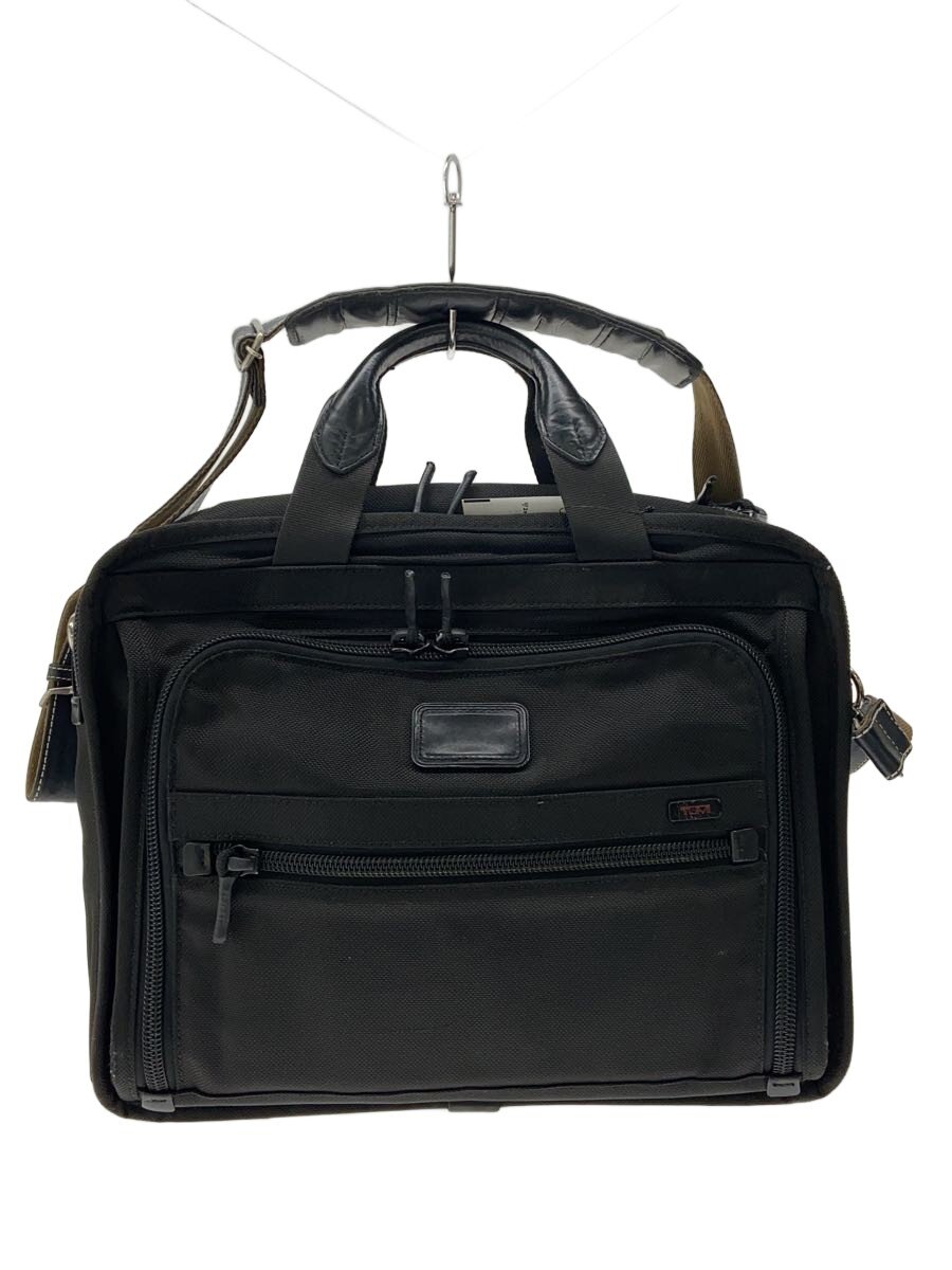 【中古】TUMI◆ブリーフケース/状態考慮/ナイロン/BLK/無地/26132DH-BK【バッグ】