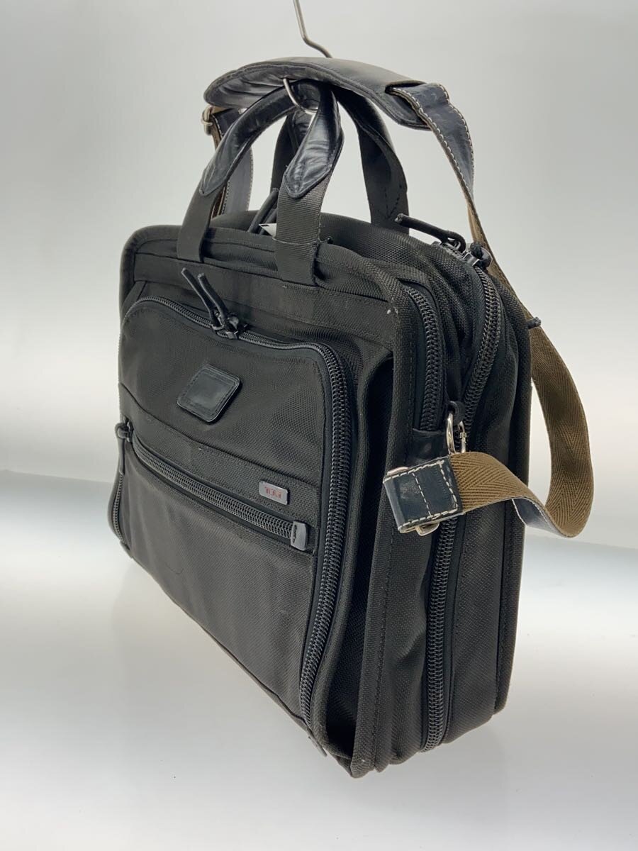 【中古】TUMI◆ブリーフケース/状態考慮/ナイロン/BLK/無地/26132DH-BK【バッグ】