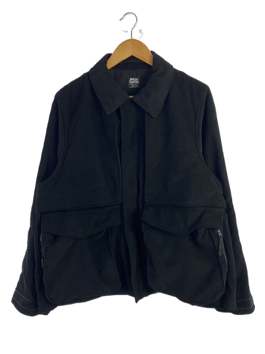 【中古】Abu Garcia◆ブルゾン/M/コーデュロイ/BLK【メンズウェア】