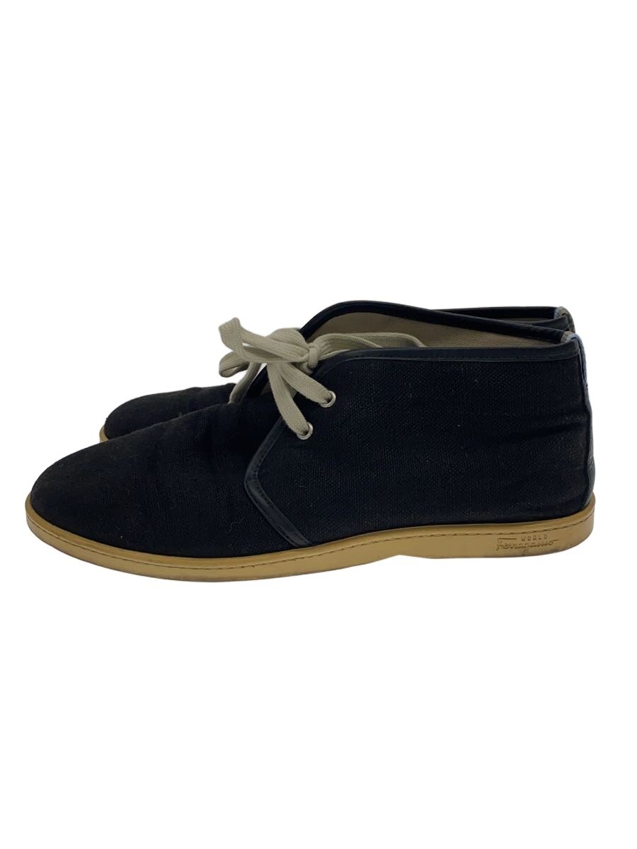 【中古】Salvatore Ferragamo◆シューズ/UK8.5/BLK【シューズ】