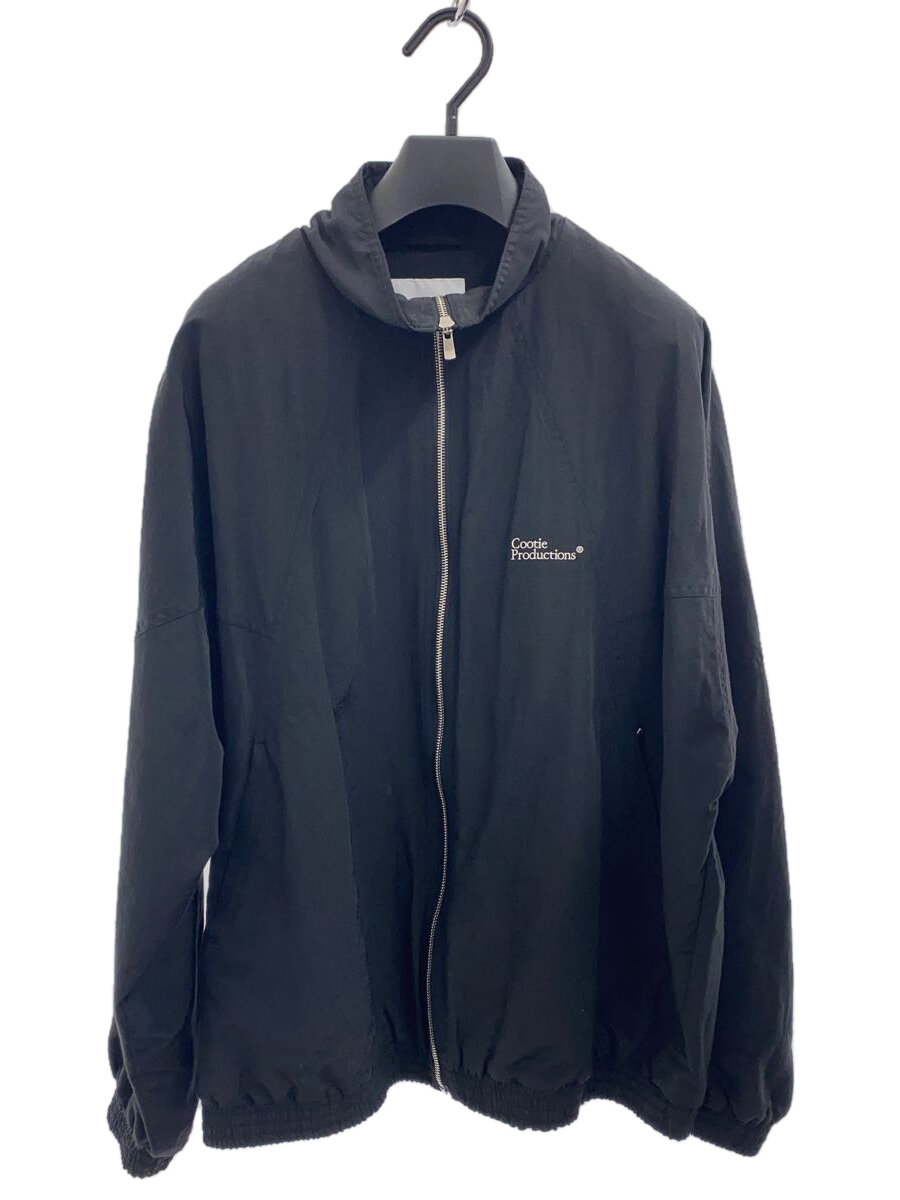 【中古】COOTIE◆Weather Cloth Track Jacket/ナイロンジャケット/M/ナイロン/BLK//【メンズウェア】