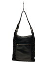 【中古】GUCCI◆ハンドバッグ/キャンバス/BLK/アニマル/019・0538【バッグ】