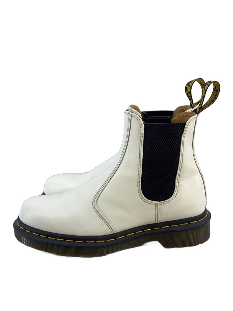 Sidegore - 【中古】Dr.Martens◆サイドゴアブーツ/US7/WHT/レザー/2976YS【シューズ】