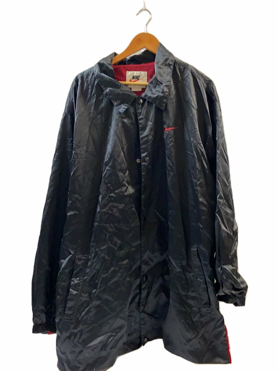 【中古】NIKE◆ナイロンジャケット/XXL/ナイロン/BLK【メンズウェア】